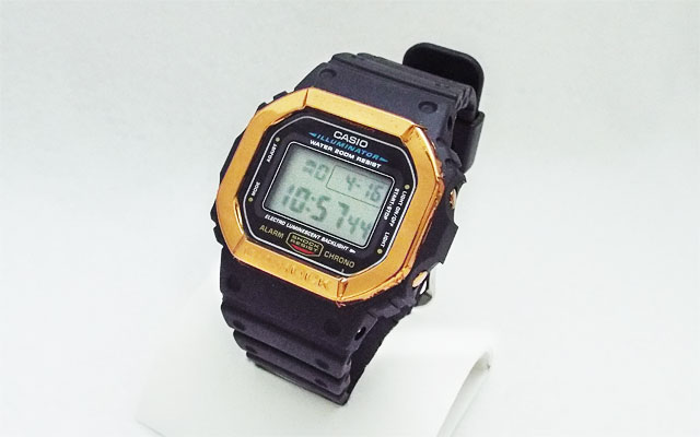 5％OFF】 CASIO G-SHOCK 腕時計 DW-5600メタルカスタムベルトベゼル - 腕時計(デジタル) - hlt.no